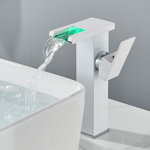 360 Faucets™ - LED Waterfall Single Handle Faucet
