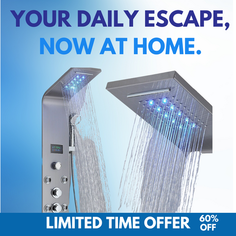 Zen Falls™ Shower Deluxe  | The Premium Calming Shower