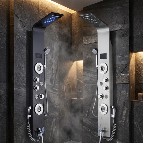 Zen Falls™ Shower Deluxe Panel  | The Premium Calming Shower
