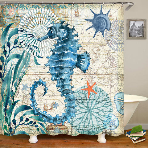 Life in Ocean Collection | Premium Shower Curtains