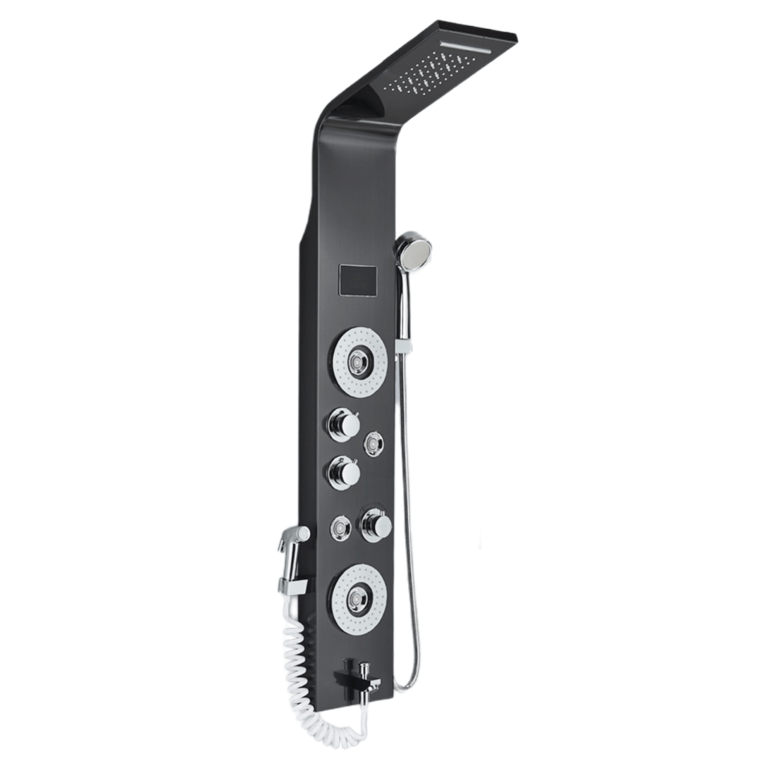 Calming Shower Zen Falls™ Shower Deluxe Panel | The Premium Calming Shower – 360 Faucets
