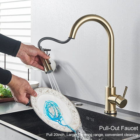 360 Faucets™ - Smart Touch Sensor Kitchen Faucet