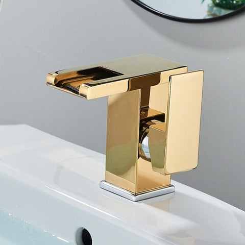 360 Faucets™ - LED Waterfall Single Handle Faucet